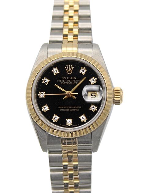 rolex ladies 1.40ct diamond bezel|Rolex datejust 26mm diamond bezel.